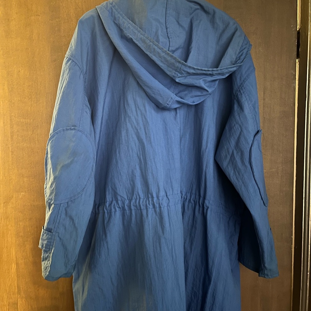 New York & Company Sky Blue Zip-Up Jacket **Vintage** - Picture 5 of 9
